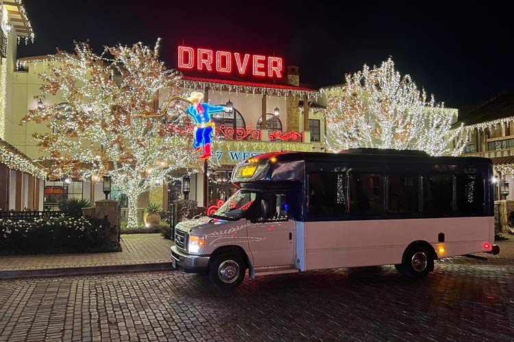 Experience the Magic of the Holiday Season in a Party Bus Dallas