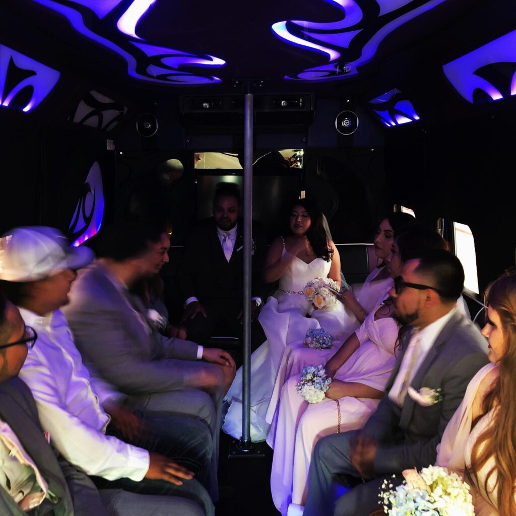 Roll in Style Discover the Wedding Party Bus Advantage for Your Special Day