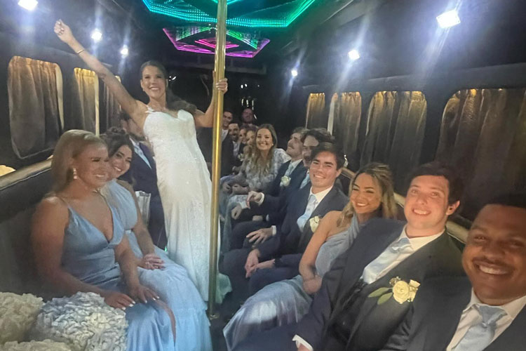 Security and Professionalism Guaranteed with Wedding Bus Transportation