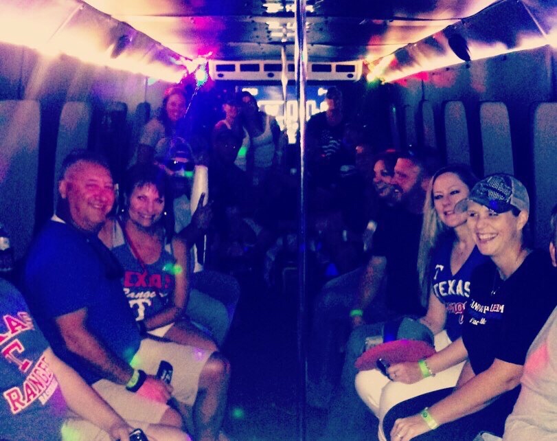 Corporate Event In A Party Bus