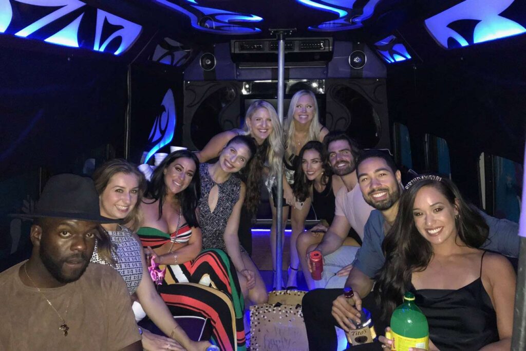 Party Bus for Birthday for Kids and Adults in Dallas