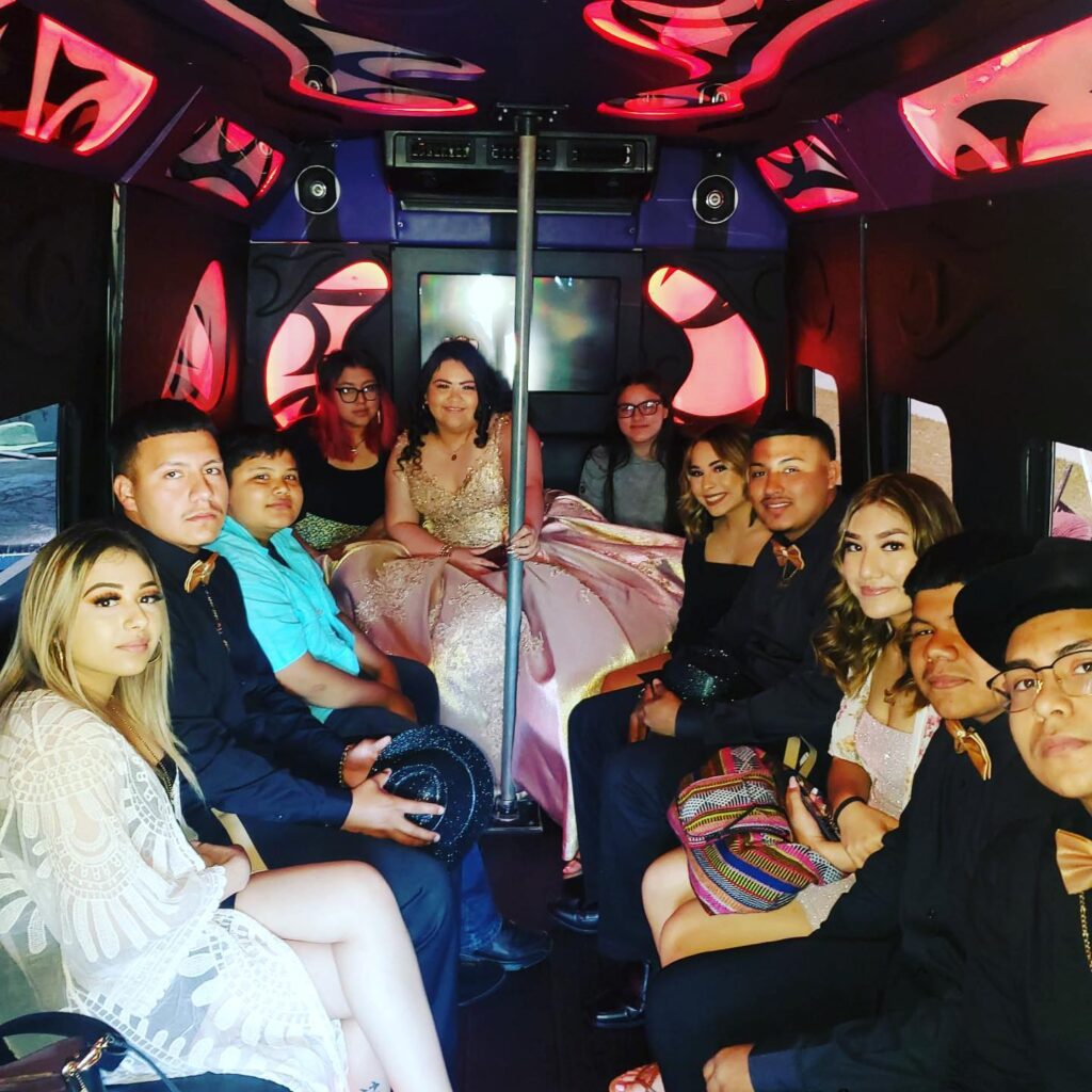 Book Your Sweet Sixteen Party Bus Today